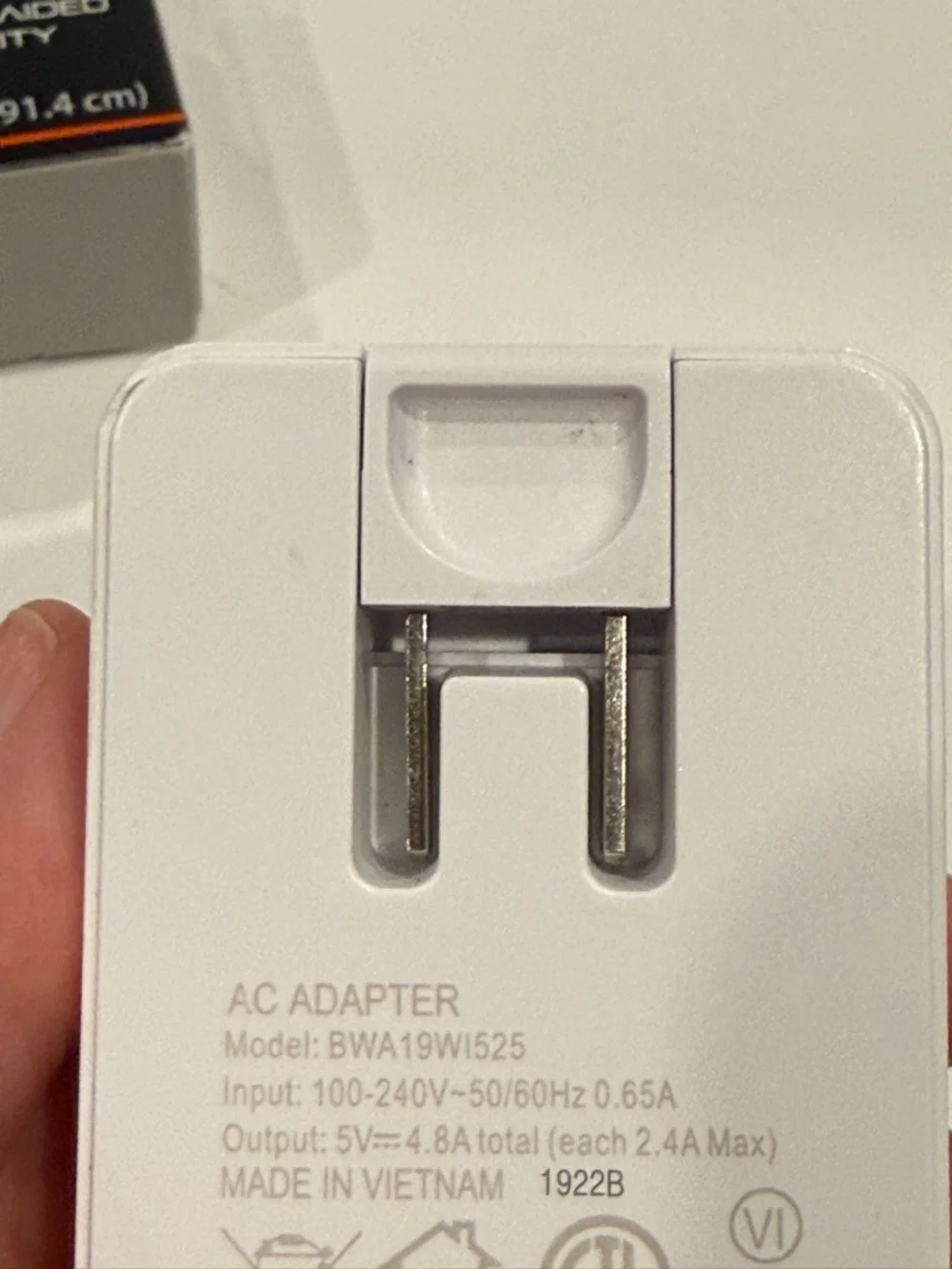 🆕 Blackweb Dual USB Wall Charger 4.8A Fast Charge + 3FT Micro USB Cable